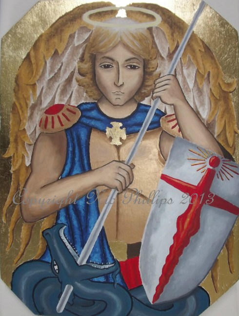 st michael icon